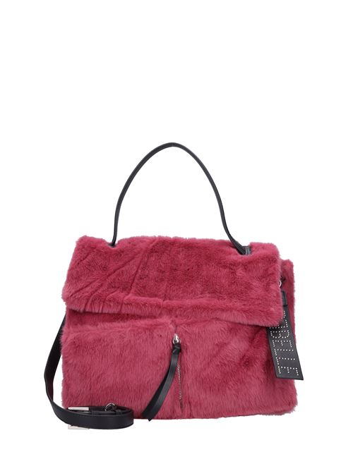 Borsa in ecopelliccia REBELLE | CLIO-SATCHEL LPURPLE
